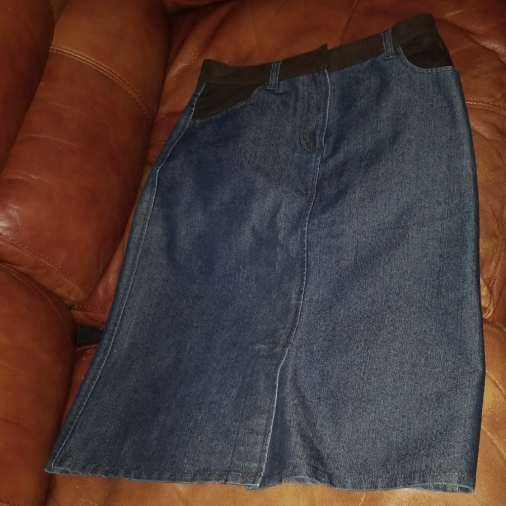 Armani Exchange Denim Skirt